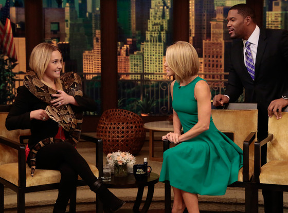 Hayden Panettiere, Live with Kelly & Michael Hayden Panettiere, Live with Kelly & Michael